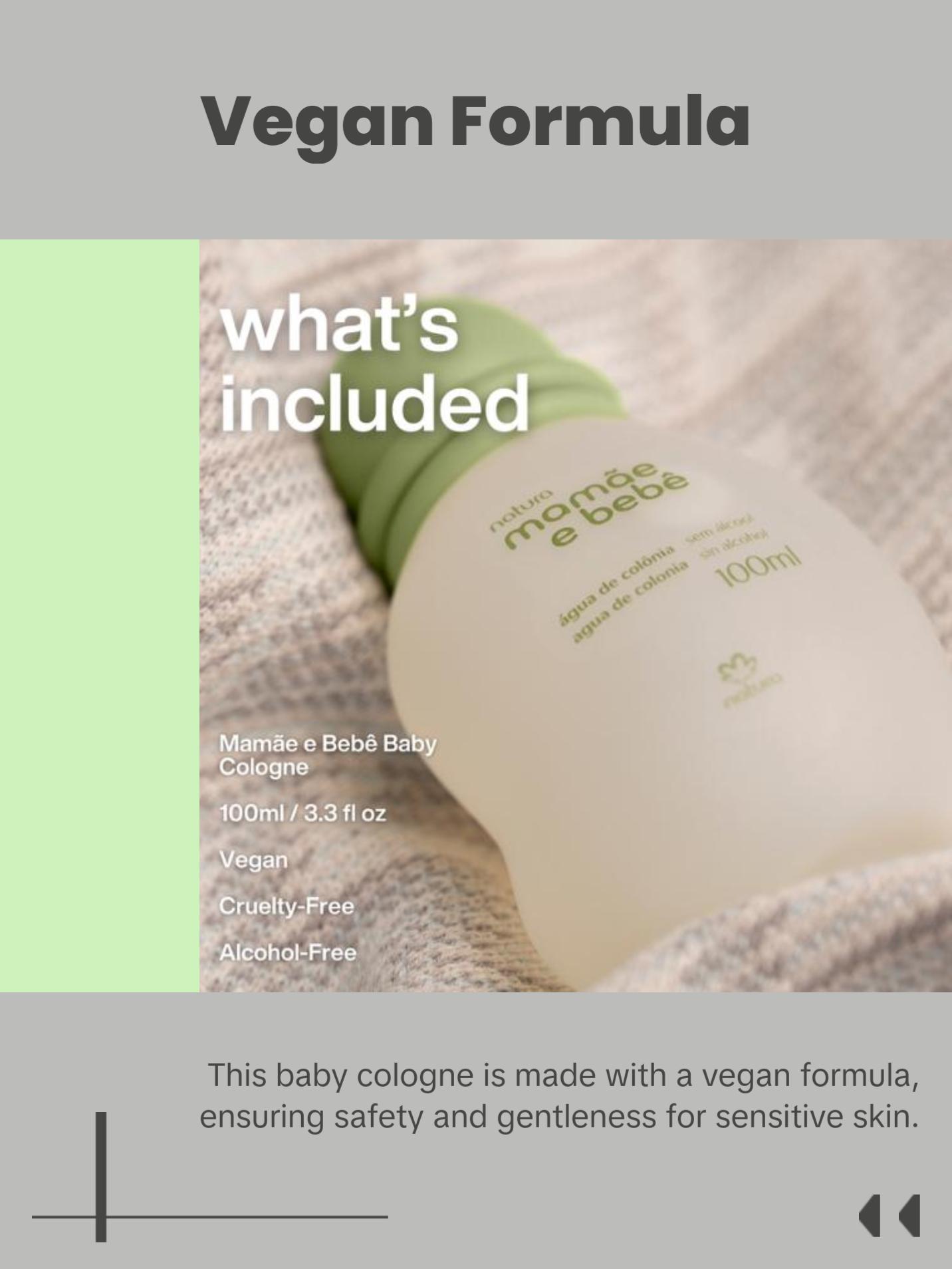 Natura Baby Cologne and Moisturizer - After Shower Care Natura Baby Cologne and Moisturizer - After Shower Care