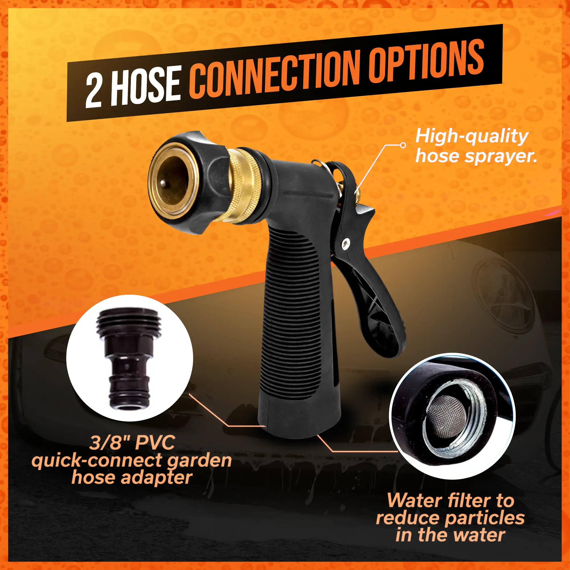 SwiftJet Foam Sprayer with Wash Mitt For Car Washing - TikTok Shop