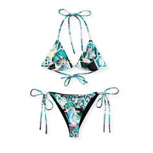 Y2K Inspired Kawaii Harajuku Cyber Rave Bikini