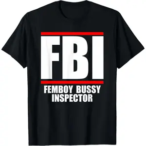 Femboy Inspector Casual Short Sleeve Cotton T-Shirt