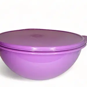 New Tupperware Thatsa Bowl - 6 Cup (1.4L) Mixing & Storage Bowl - Vibrant Purple with Airtight Seal - BPA Free