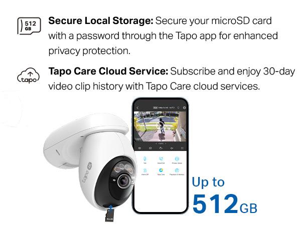 TP-Link & Tapo C660 Kit(2-Pack) 4K Ultra HD Outdoor Pan/Tilt Security Camera with Solar Panel,VistaCam 360° Pan, 24/7 Time-Lapse Capture, Free Person/Vehicle Detection, SD/Cloud Storage, Works with Alexa & Google Home Connection Digital Monitoring Mount
