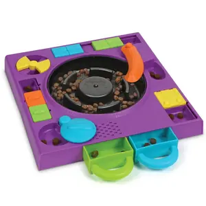 Brightkins DJ Doggo Interactive Treat Puzzle Board for Dogs