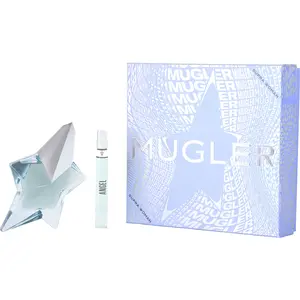 Angel Set-Eau De Parfum Refillable Spray 1.7 Oz & Eau De Parfum Refillable Spray 0.33 Oz Mini For Women