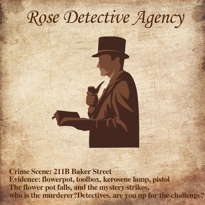 CUTEBEE Rose Detective Agency DIY Book Nook Kit with LED Light 3D Wooden Miniature House for Adults & Teens Black Friday Deal Perfect Christmas Gift for Bookshelf Decor Lovers - Building Set