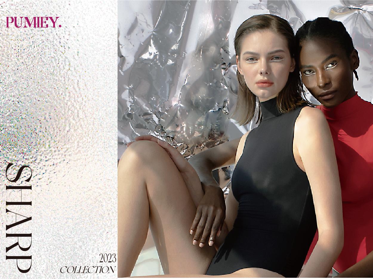 PUMIEY Mock Turtle Neck Sleeveless Bodysuit  Women's Sexy Tank Tops Sharp Collection Slim-fitting Plain candice  swanepoel