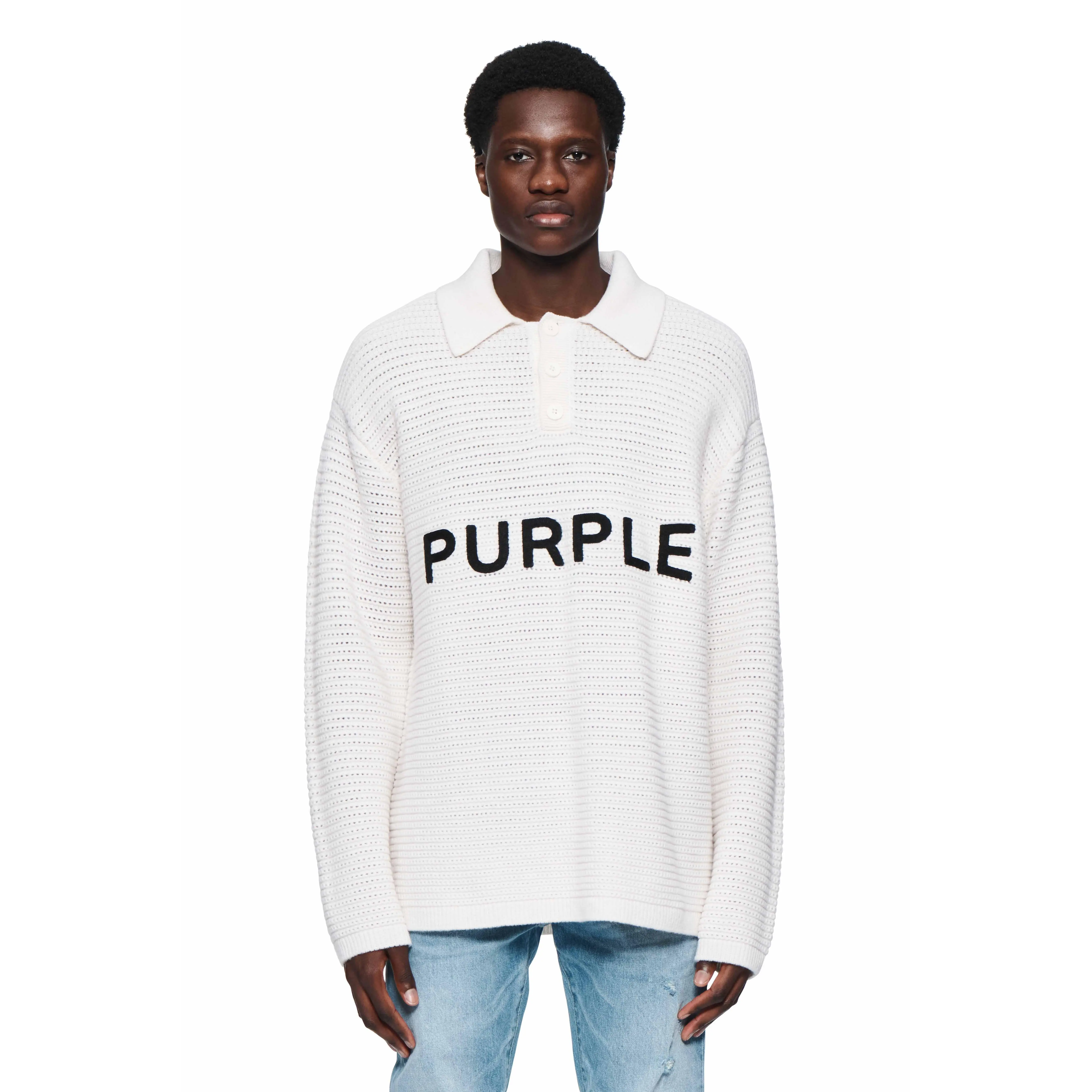 Wordmark Polo Sweater Wordmark Polo Sweater