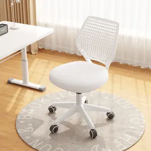 Ergonomic Office Chair, Height Adjustable Desk Chairs with Soft Mesh Padded Cushion, Swivel Computer Rolling Chair for Girls Boys Teens Adults