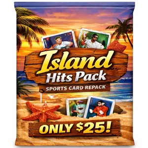 Island Hits 25$ Sports Card Repack!!