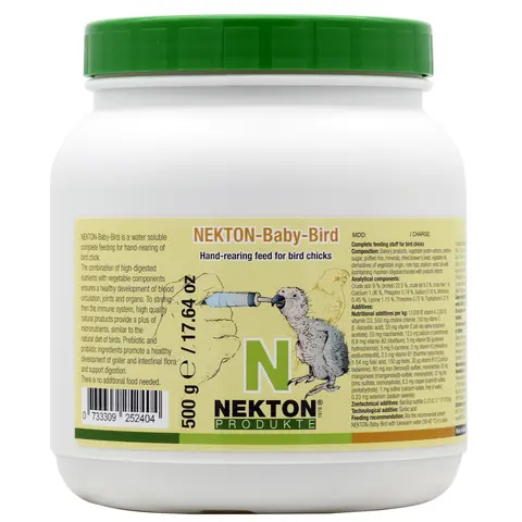 NEKTON-Baby-Bird Handfeeding Food Concentrate Baby Bird Formula