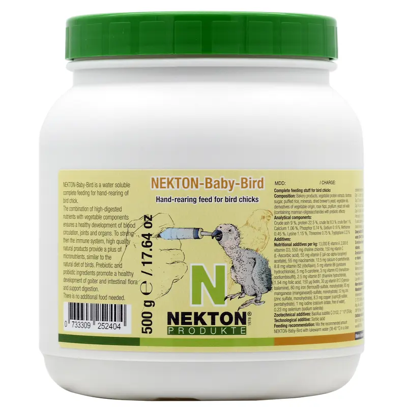 NEKTON-Baby-Bird Handfeeding Food Concentrate Baby Bird Formula
