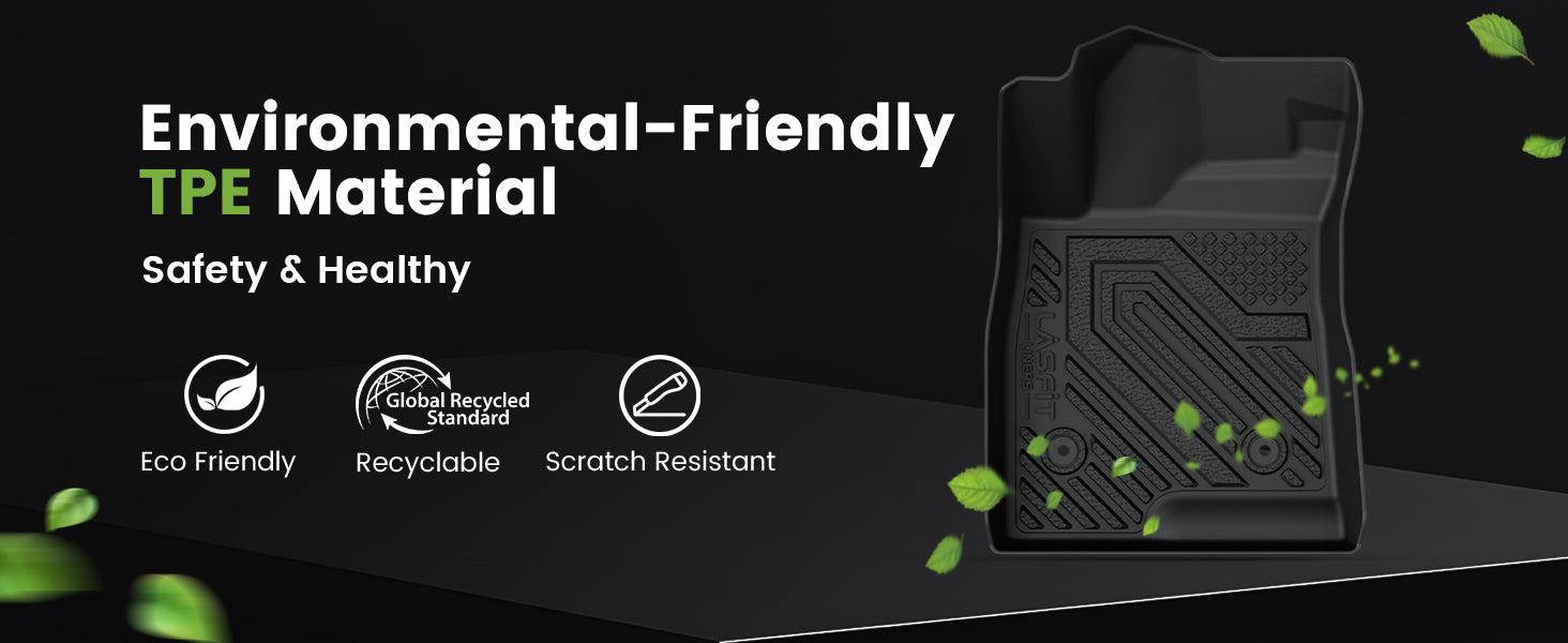 Lasfit fit for 2019-2026 Ram 2500 3500 Floor Mats, Fit Crew Cab Without Power Take-Off (PTO) KIT Only