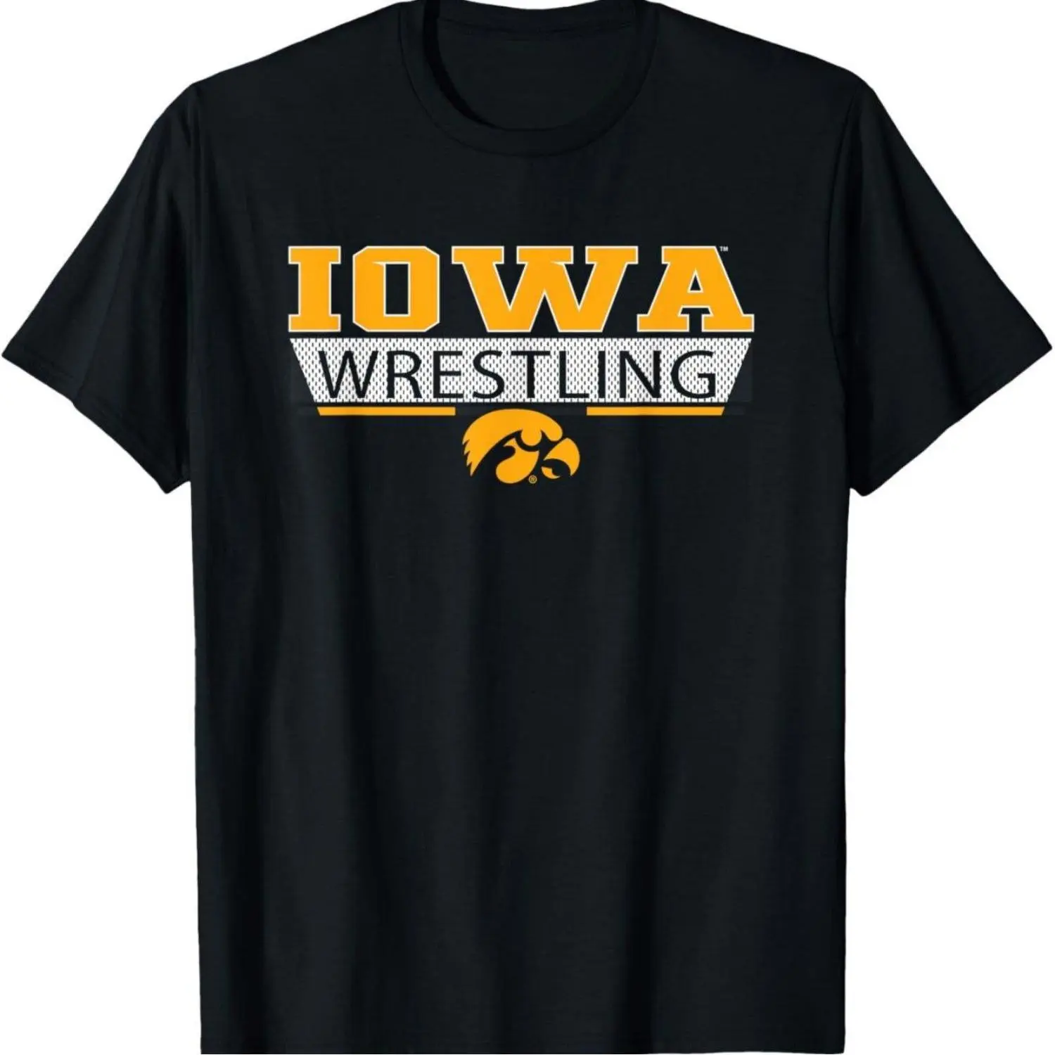Soft&Comfortable [100% Cotton] Iowa Wrestling Hawk Fan Spirit T-Shirt For Sports Enthusiasts