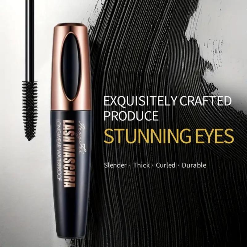 4D Waterproof Long-Lasting Mascara, Quick-Drying Eyelash Extensions Mascara, Natural Curling & Volumizing Mascara Stick, Smudge-Proof 4D Waterproof Long-Lasting Mascara, Quick-Drying Eyelash Extensions Mascara, Natural Curling & Volumizing Mascara Stick, Smudge-Proof