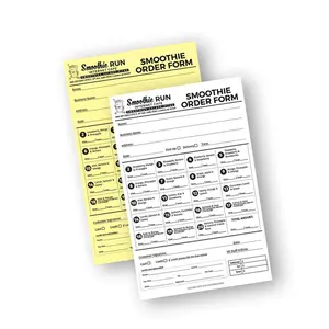 Half Page Carbonless Forms ( NCR )