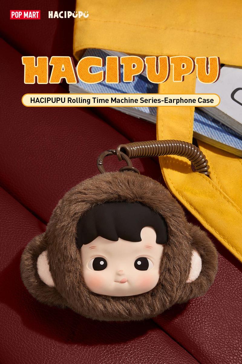 POP MART HACIPUPU Rolling Time Machine Series-Earphone Case