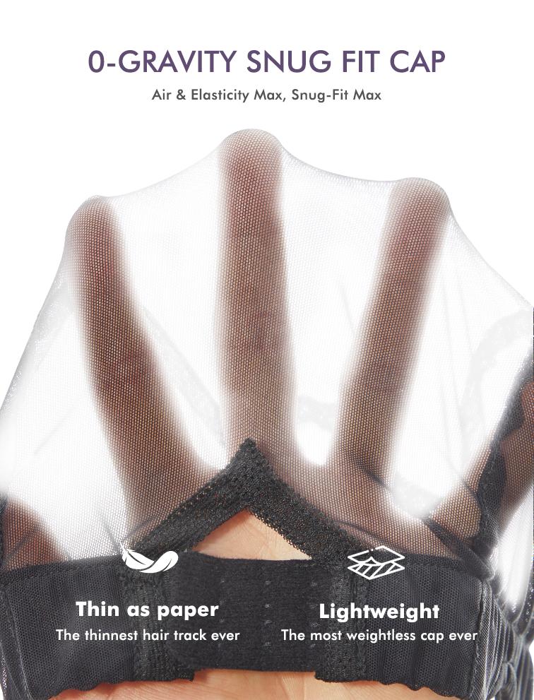 Luvme All-Day Comfor Wig Loose Body Wave Glueless 7x6 Closure HD Lace Human Hair Wig with Bangs Pre-Cut Lace