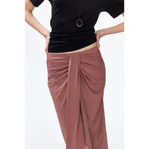 H&M Draped jersey skirt