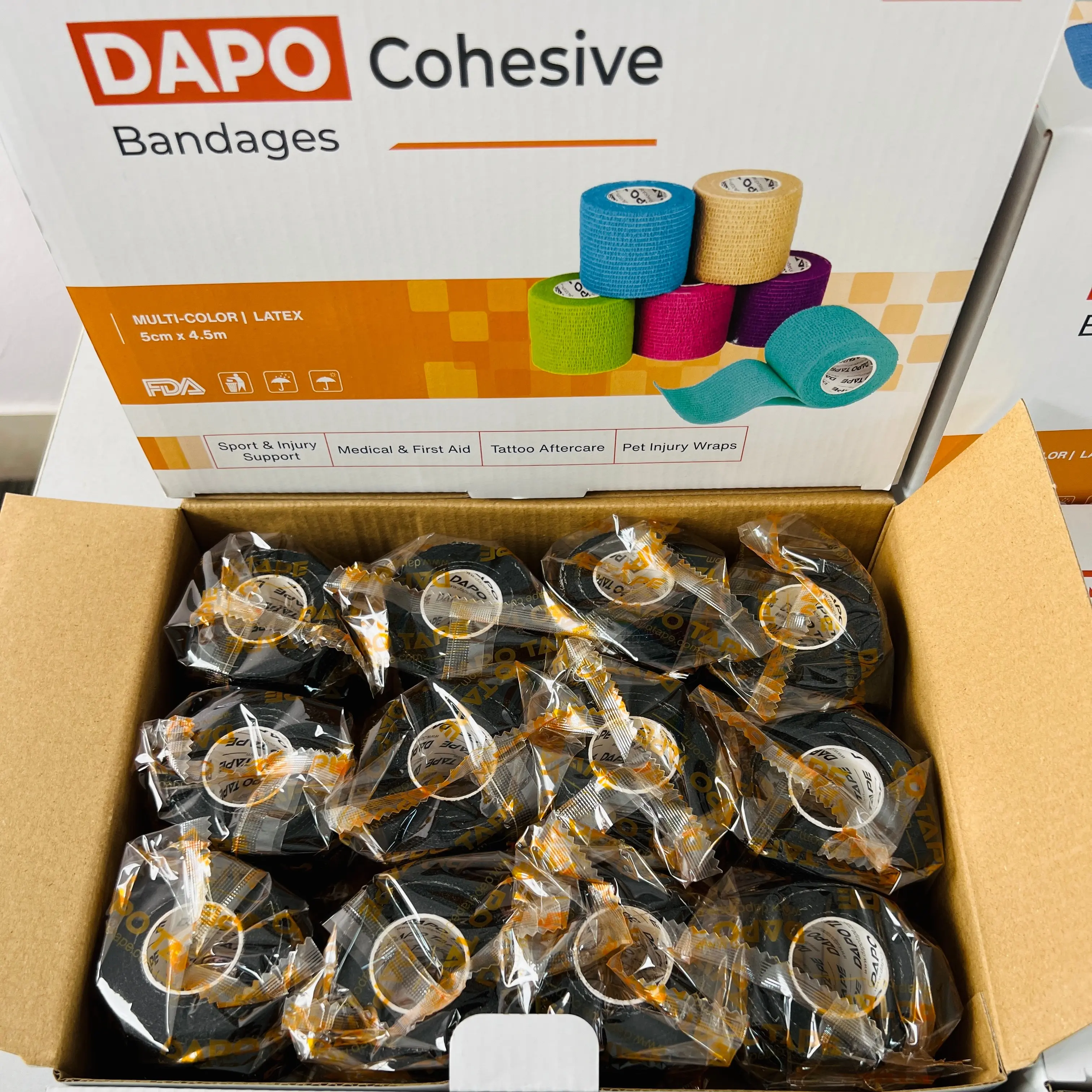 4 Box (48Packs) - Black