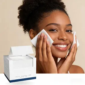 Clean Towels XL 50pcs Box Ultra Soft Bio Based Disposable Face Towels for Home Bathroom Outdoor Travel Absorbent Breathable Dermatologist Approved Clinically Proven Health  with camping