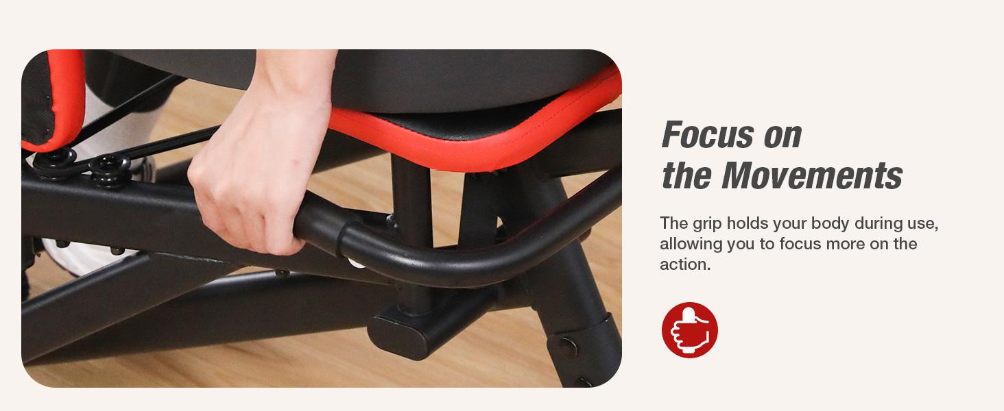 WARMOUNTS Hip Abductor Machine for Home Gym | Glute & Thigh Exercise Equipment, Outer Thigh Sculpting, Glute Machine for Women, Leg Abductor Machine, Booty Builder for Butt Workout