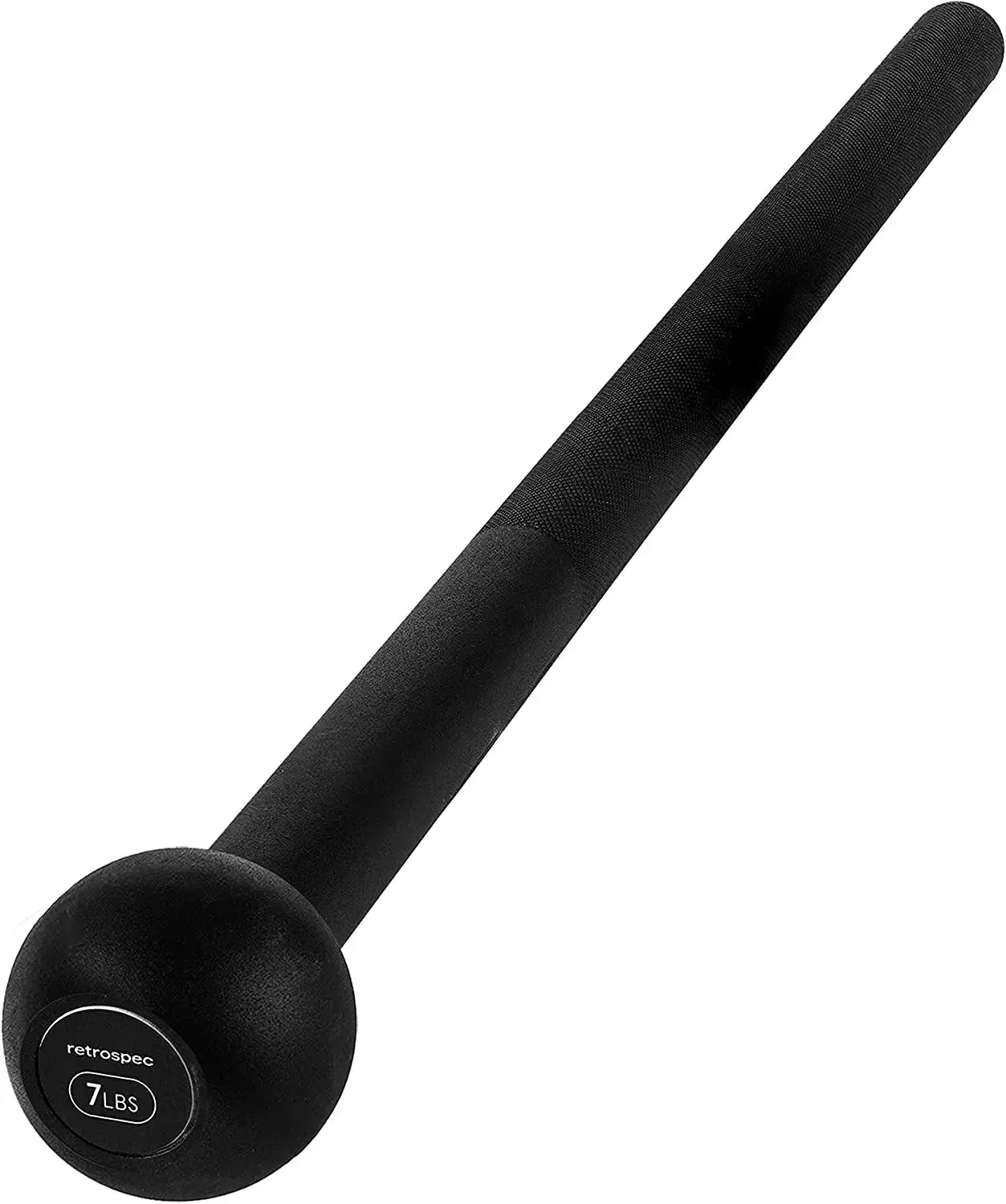 Welded Steel Macebell with Ergonomic Knurled Handle for Arms & Core Rotations - Balanced Conditioning Tool for Crossfit Workouts - 5-30 lbs, Resistance Training, Shoulders, Ergo Grip