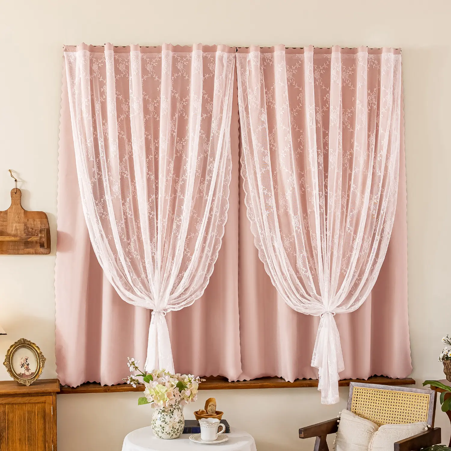 Velcro Curtains - No-Drill Installation |   Blackout & Thermal Insulation |   Quick & Easy Setup |   Easy-to-Clean Material |   Modern Minimalist Style |   Ideal for Bedrooms, Living Rooms, & Balconies |   Multiple  |   Includes Velcro Stri tiktokshopspri