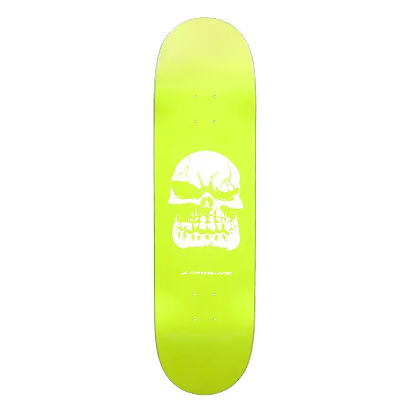 Limosine Cyrus Bennett Pro Skateboard - 8.5x32.25" Wood Deck, Neon Paint, for Skateboarding Enthusiasts