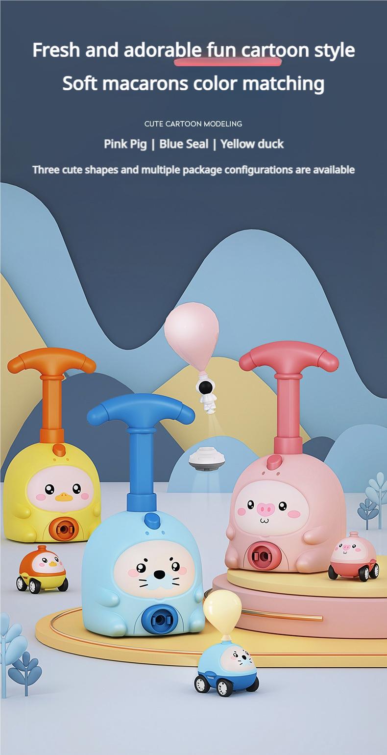Children's Balloon car,early education and intelligence,Animal aerodynamic balloon car, pressing car interactive toy,flying balloon toy Boost imagination, sharpen focus, & build hands-on skills And it also helps to exercise the child's body. Children's Balloon car,early education and intelligence,Animal aerodynamic balloon car, pressing car interactive toy,flying balloon toy Boost imagination, sharpen focus, & build hands-on skills And it also helps to exercise the child's body.