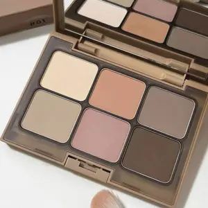 Matte Earth Tone Eyeshadow Palette Highly Pigmented Long Lasting Blendable Eye Shadow for Girls Women Natural Neutral Brown Cosmetics Makeup