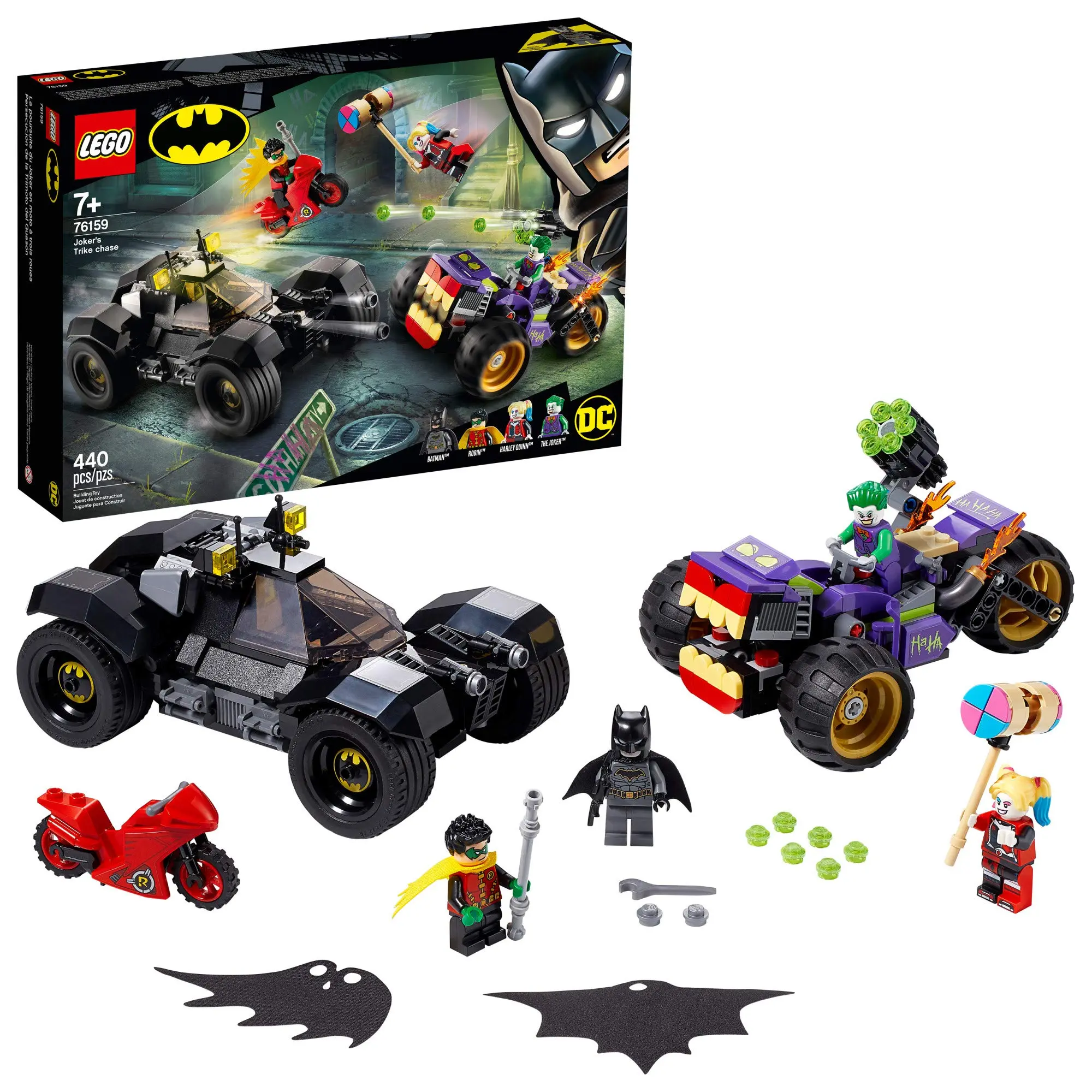 LEGO DC Batman Joker's Trike Chase 76159 LEGO DC Batman Joker's Trike Chase 76159