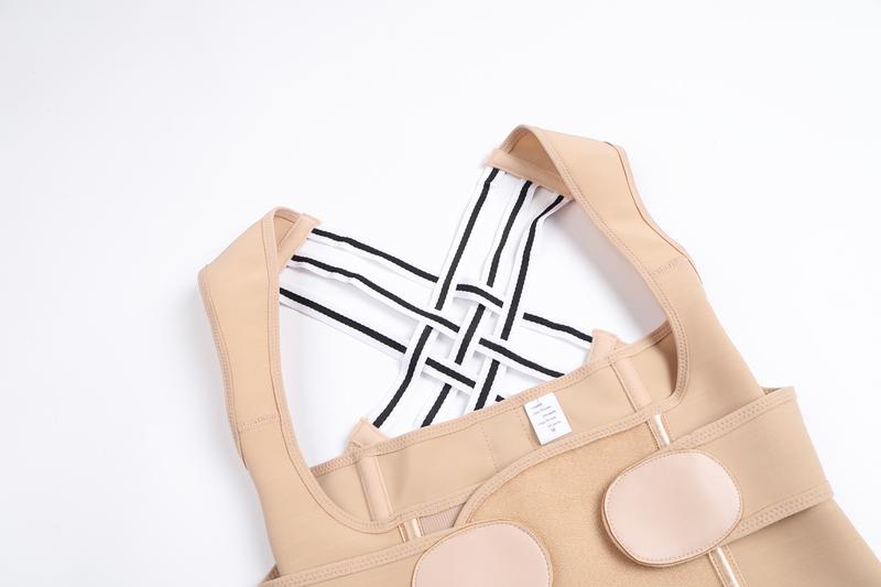 ChicCurve Adjustable Women's Waist Trainer Shapewear with Unique Cross Design for Enhanced Comfort and Support Girdle Highwaist Sleek Daily Wear Bodysuit