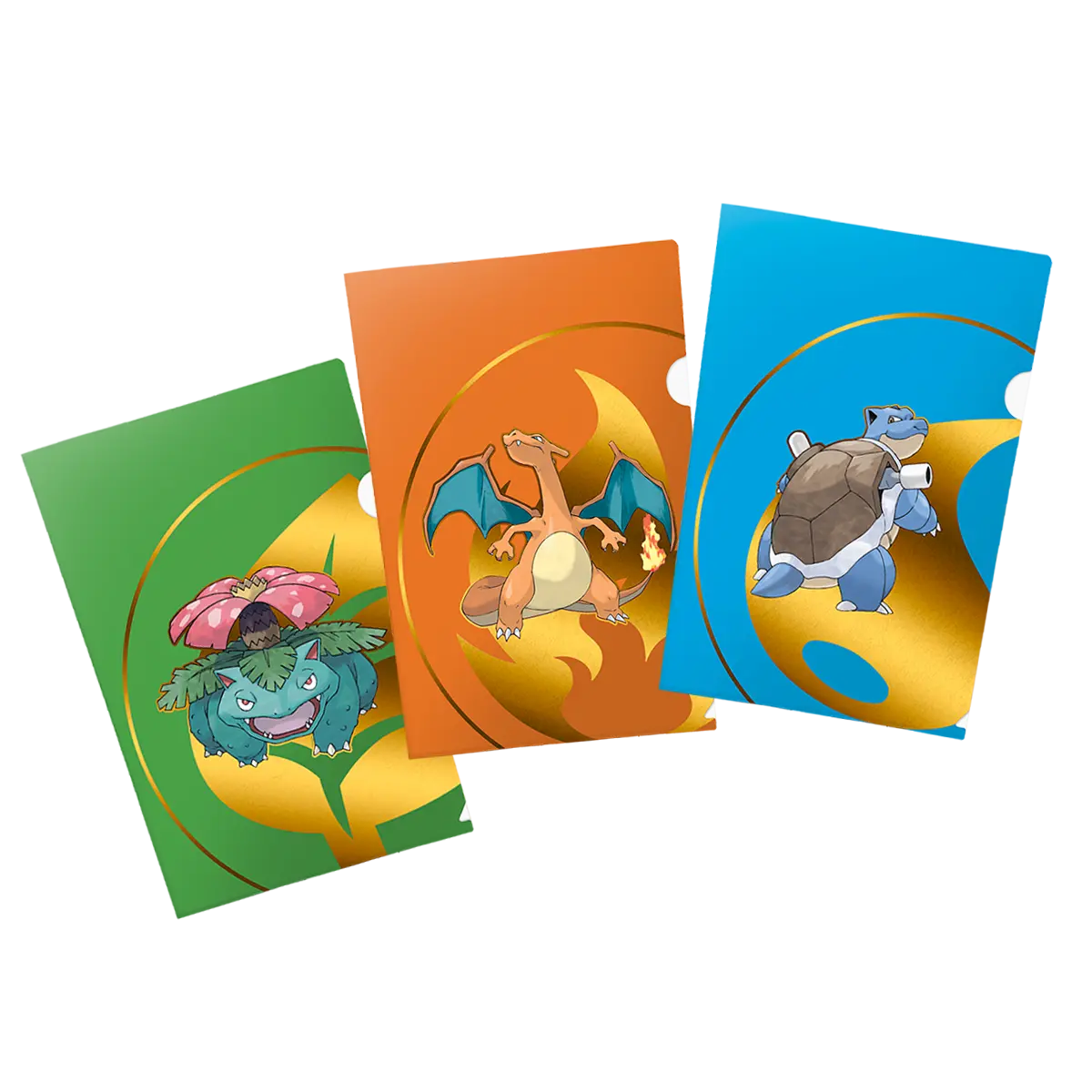 Charizard, Blastoise, Venusaur Tournament Folios for Pokemon