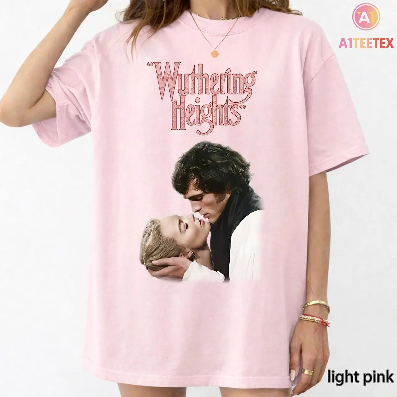 Comfort colors 1717 - Wuthering Heights Classic Novel 2026 Shirt Emerald Bookish Fennell Graphic Tee