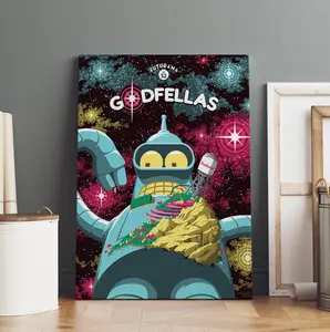 Futurama Poster | Rolled Poster Print. Retro Poster