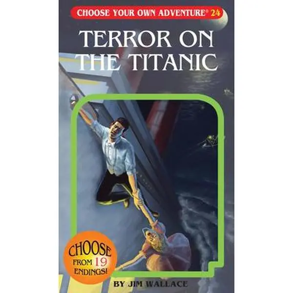 Terror on the Titanic Book with Collectable Cards - Jim Wallace, Mixed Media Product