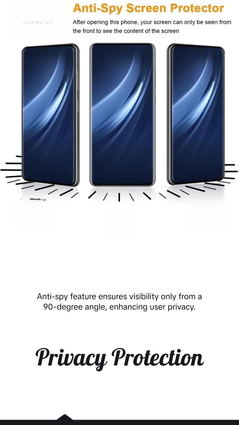 2+2 Pack Galaxy S21 Ultra Privacy Screen Protector and Camera Lens Protector,9H Hardness Tempered Glass, 3D Full Coverage, Fingerprint Unlock, Easy to Install for Galaxy S21 Ultra 6.8 Inch Protection Protective 2+2 Pack Galaxy S21 Ultra Privacy Screen Protector and Camera Lens Protector,9H Hardness Tempered Glass, 3D Full Coverage, Fingerprint Unlock, Easy to Install for Galaxy S21 Ultra 6.8 Inch Protection Protective