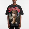 Sopula Studio Men's Valley Prayer Angel Vintage Distressed Cotton Graphic Tee, Men's Stuff, Casual Streetwear Menswear, Women's Clothes, Vintage Cotton Tees,back to school,back to school shopping