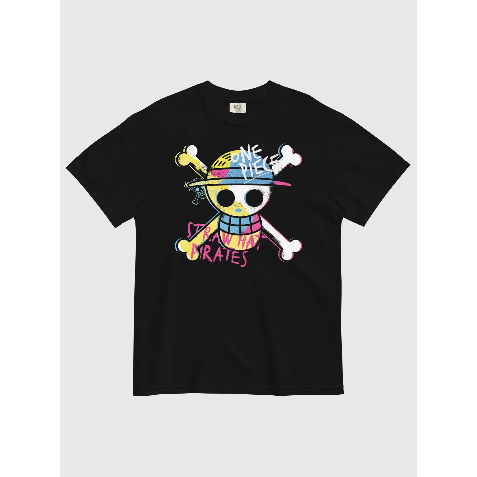 Netflix One Piece Straw Hat Pirates T-Shirt – Comfort Colors Vintage Graphic Tee