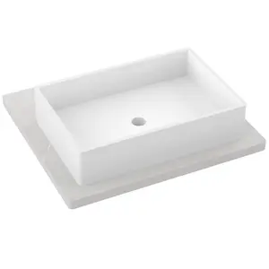Vanderloc 25" Silestone® Quartz Vanity Top Single Vigo Centered Sink