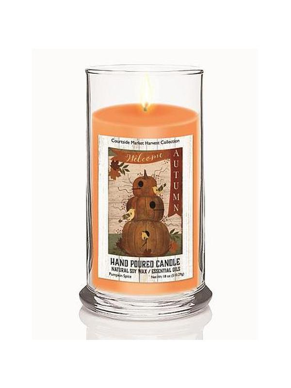 Courtside Market Harvest Welcome Pumpkin Spice Soy Wax Candle