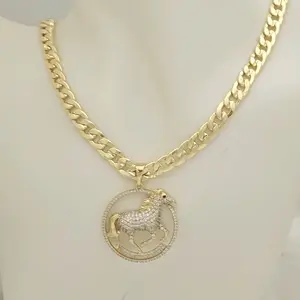 cadena 004 y dije medalla horse  125