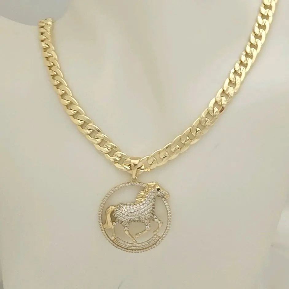 cadena 004 y dije medalla horse  125
