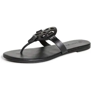 Tory Burch Womens Miller Soft Sandals - Perfect Black