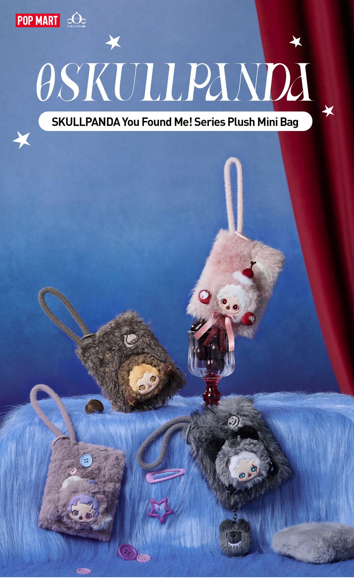 POP MART SKULLPANDA You Found Me！Series Plush Mini Bag