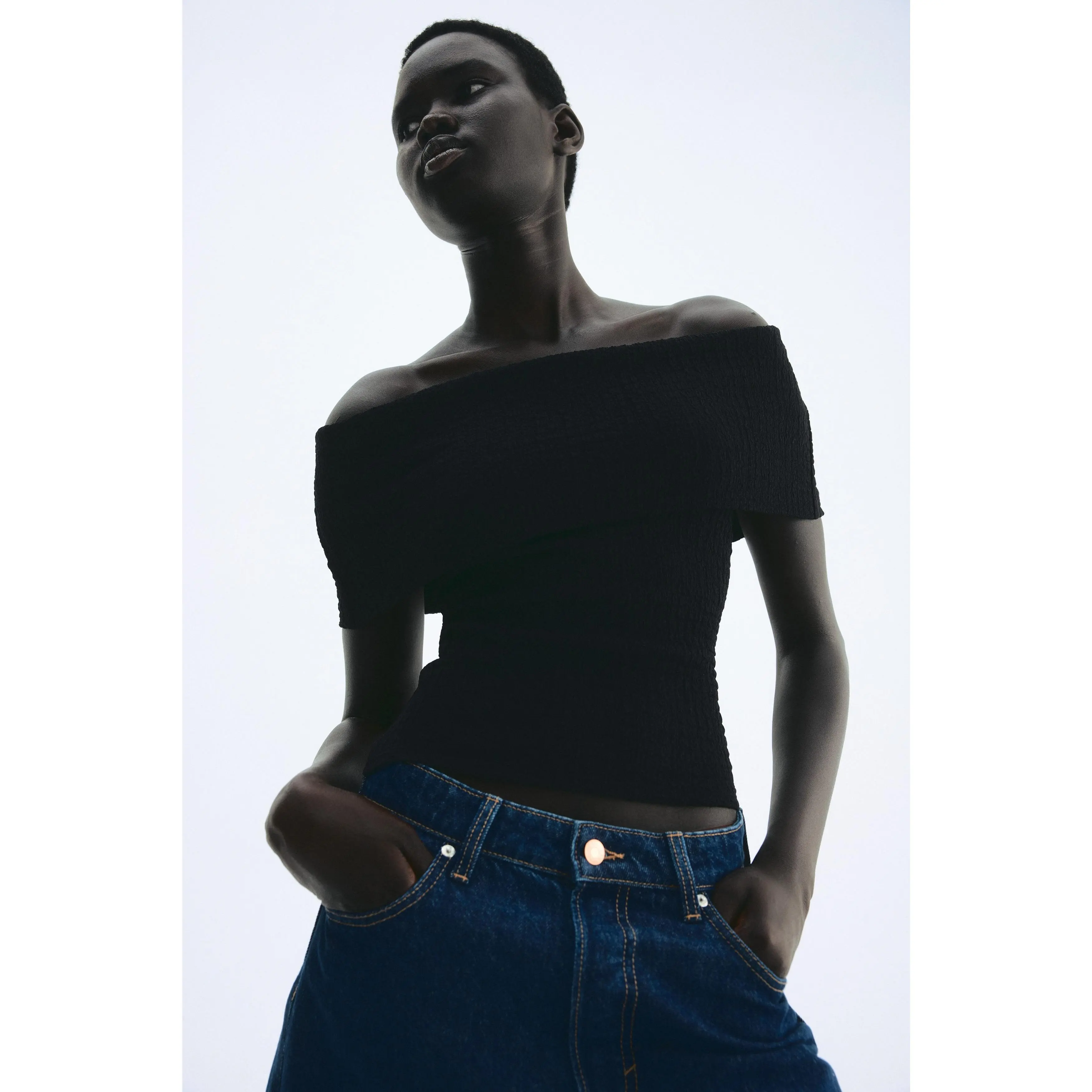 H&M Off-the-shoulder top