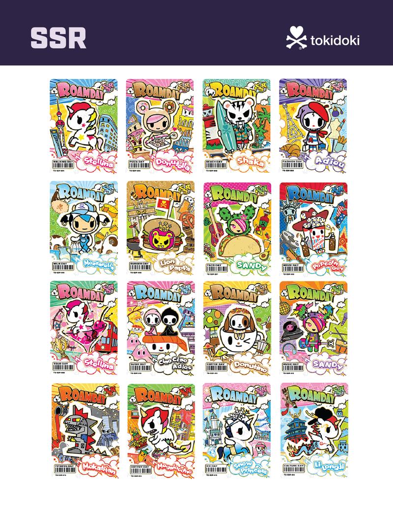 [SEALED]KAYOU tokidoki Wonder Voyage Collection Cards - Roaming Edition English