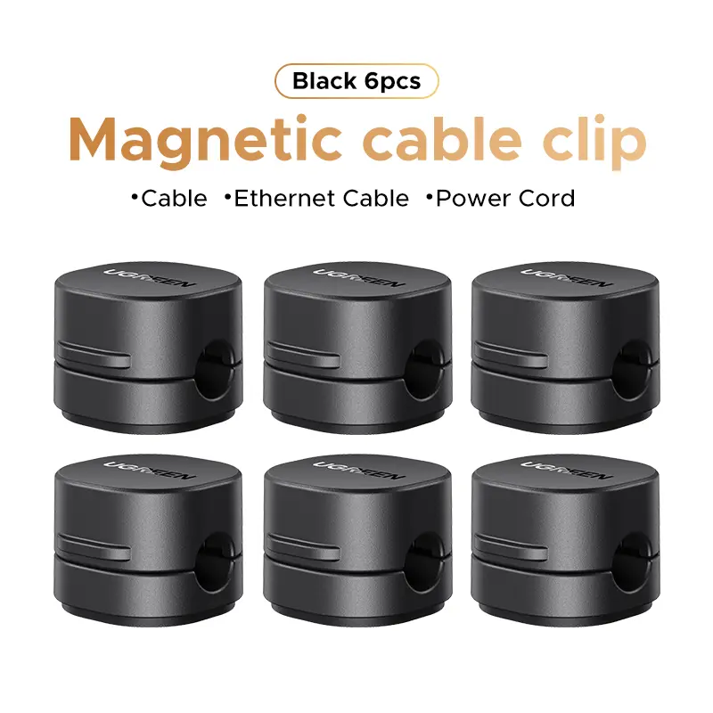 6 Pack Magnetic Cable Clips