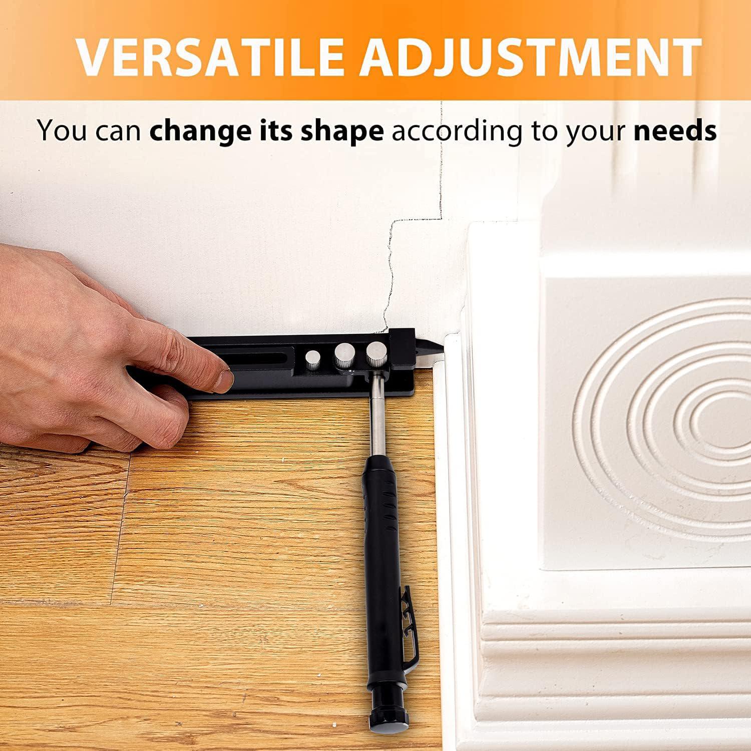 Construction Pencil- Multi-function Scribing Tool-  Aluminum Alloy Scribe Tool with Deep Hole Pencil,DIY Woodworking Scribe Gauge Scriber Line Maker Measuring Tool,Gifts For Men