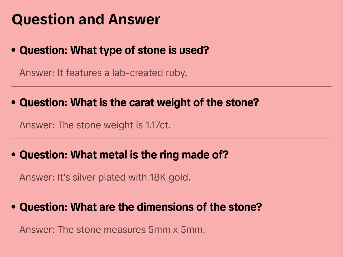 Woven Style Lab-grown Ruby Silver Ring - Golden Color